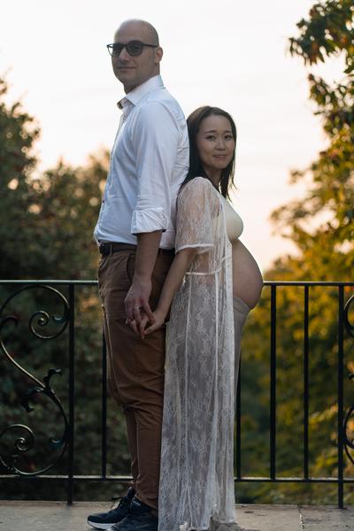 Autumn Maternity Session at Hill Garden and Pergola 2023
